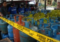Ribuan Tabung Gas Oplosan di Bogor di Sita Oleh Polisi Ribuan Tabung Gas Oplosan di Bogor di Sita Oleh Polisi