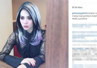 Akibat Gerhana Matahari Rambut Syahrini Berubah?