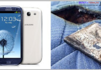 Samsung Galaxy S3 Meledak di Kasur Ciptakan Lubang Terbuka