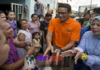 Melihat Sandiaga Uno Blusukan, Disoraki ibu-ibu dan anak-anak