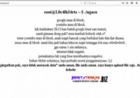 Hacker Meretas Situs Kominfo Hanya Untuk Curhat