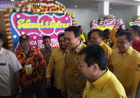 Pakai Batik Kuning, Ahok Hadiri Musyawarah Daerah DPD Golkar DKI