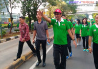 Ikuti Lomba Lari Milo, Wagub DKI Teriaki Warga Yang Melintas Jalur Transjakarta Ikuti Lomba Lari Milo, Wagub DKI Teriaki Warga Yang Melintas Jalur Transjakarta