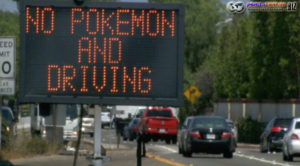 Jangan Main Pokemon Ketika Anda Menyetir !
