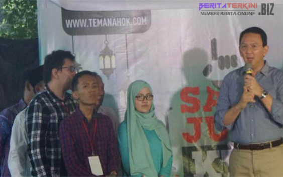 Relawan Teman Ahok Bilang PDIP Pede Karena Mau Ahok Jadi Cawabug