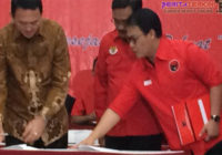 Ahok dan Djarot Tanda Tangani Kontrak Politik PDIP