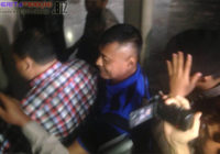 Sambil Menunduk, Bupati Banyuasin Digiring ke Gedung KPK