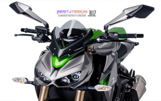 Kesan Garang Huruf R Pada Kawasaki Z1000