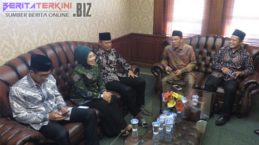 Sambut Agus dan Sylvi di Kantornya, Said Agil Puji Kepemimpinan SBY