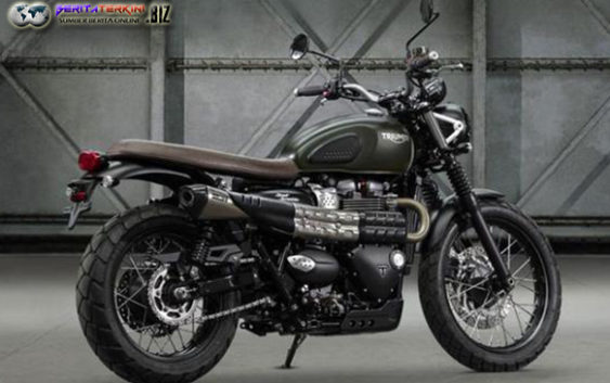 Model Lanjutan Triumph Bonneville di Hadirkan Dengan Gaya Scrambler