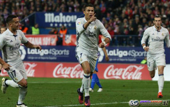 Ronaldo Sukses Robohkan Atletico di Calderon Dengan Hattricknya