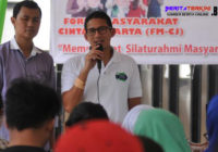 Sandi : Yang Penting “dompet terisi, perut kenyang, dan kepala cerdas”