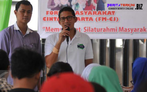 Sandi : Yang Penting "dompet terisi, perut kenyang, dan kepala cerdas"