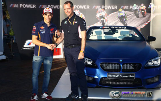 Usai Juara MotoGP Marc Marquez Mendapat Hadiah Sedan Sport
