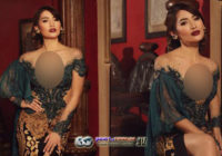 Kebaya Seksi Maria Selena Membuat Netizen Gagal Fokus