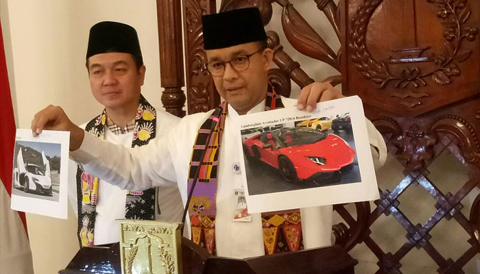 Wow, tunggakan dari pajak mobil mewah di dki jakarta