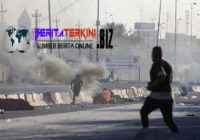 Protes Di Irak, Angka Kematian Mencapai 73