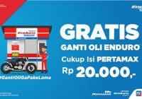 Dapatkan Promo Ganti Oli Gratis di Enduro Express SPBU, Berikut Syarat dan Ketentuannya